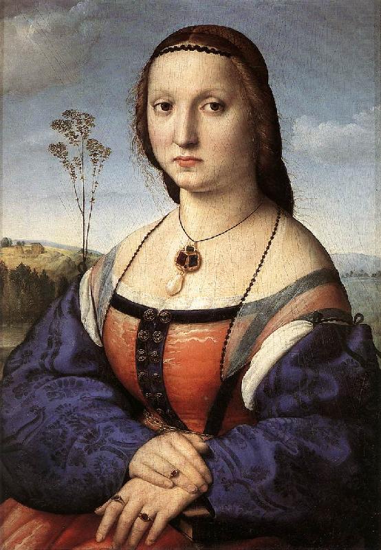 Portrait of Maddalena Doni ft, RAFFAELLO Sanzio